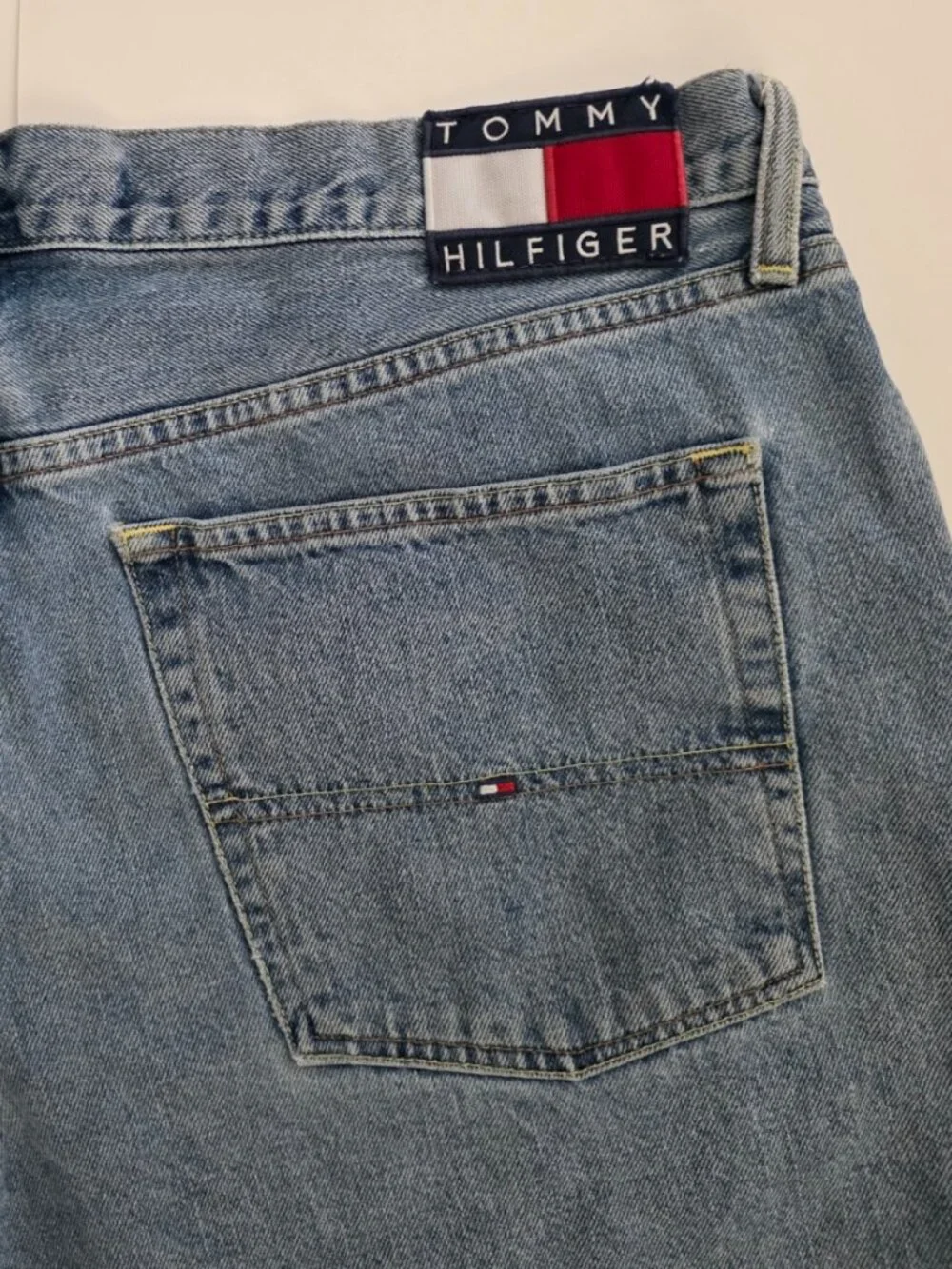 VTG Y2K 2002 Tommy Hilfiger Denim Shorts Tommy Jeans Men Sz 40